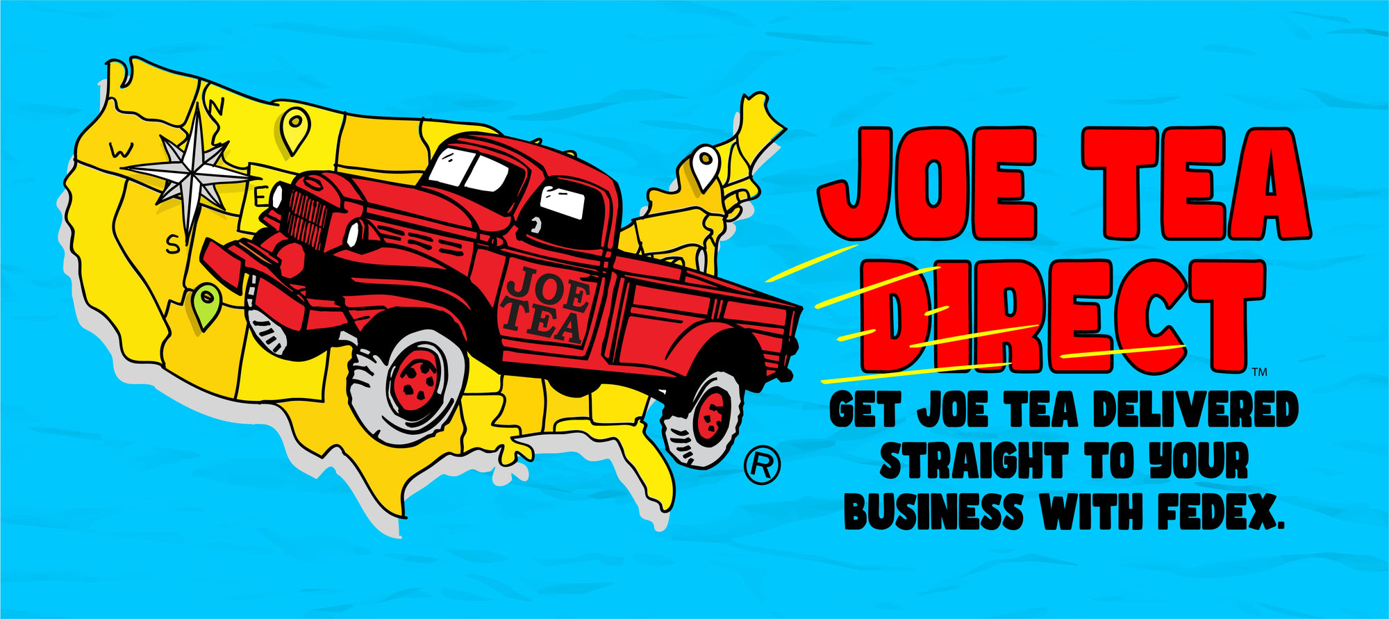 Joe Tea Direct - Get Joe Tea Delivered Straight To Your Business With Fedex