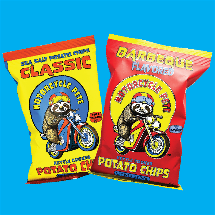 Motorcycle Pete 1/2 Classic &amp; 1/2 BBQ Assortment(2 oz Bag)